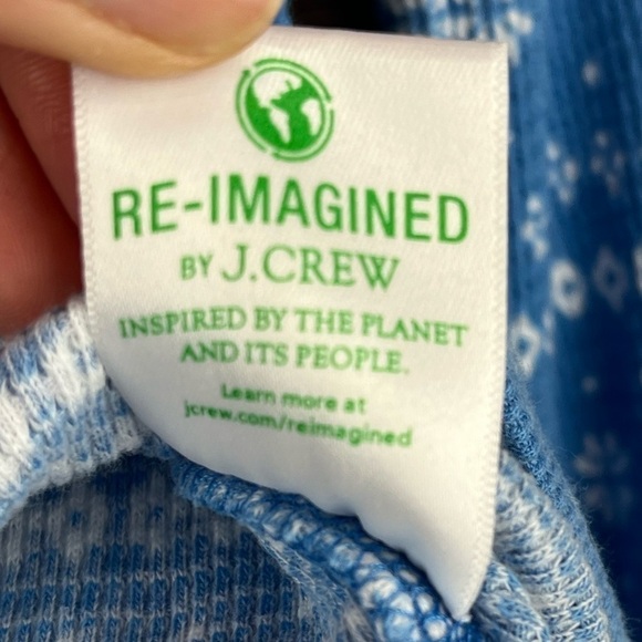 J. CREW Re-Imagined Fair Isle Thermal Set Top & Bottom Size XXS - Picture 6 of 16